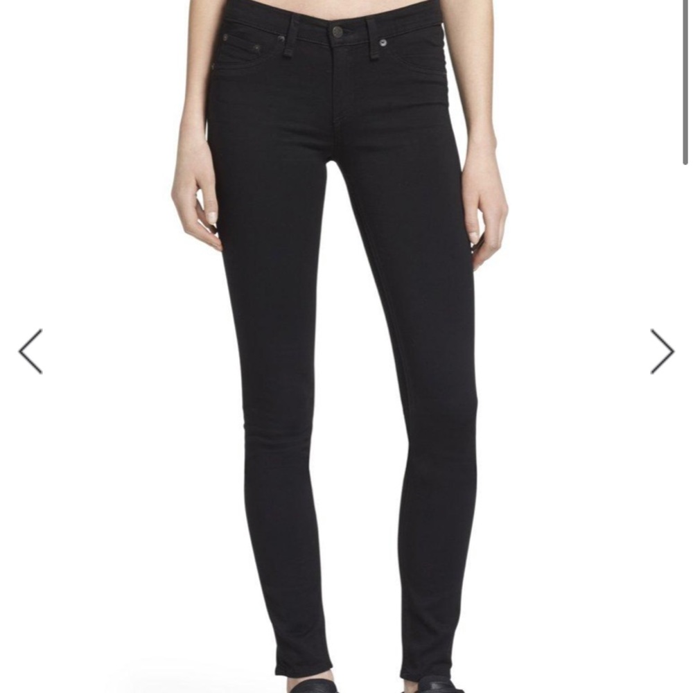Rag and bone black legging jeans